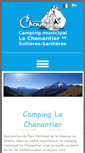 Mobile Screenshot of camping-lechenantier.com